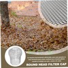 4Pcs Downspouts Gutter Guard 3 Inch Expandable Mesh Aluminium Downspout