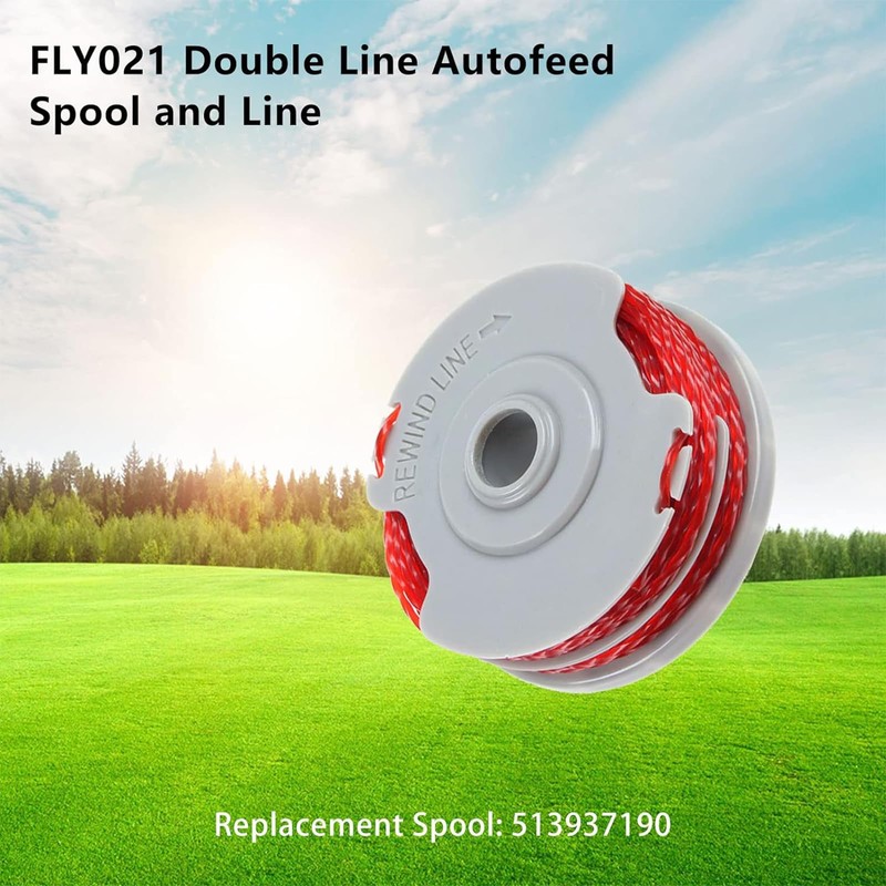 GJNMYSD Strimmer Spool,4Pcs Spool Line For Flymo Contour 500 Power