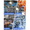 36PCS Push-to-Connect Air Line Fitting Plug, Kalolary Quick Connect End