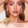 9-Color Eyeshadow Palette – Nude Pink & Brown Tones, Matte