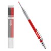 Enhon 2mm Mechanical Carpenter Pencil Set with 12 Marker Refills