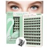 LASHVIEW Cluster Eyelashes, Eyelash Clusters, Natural Look Cluster Eyelash Extensions,