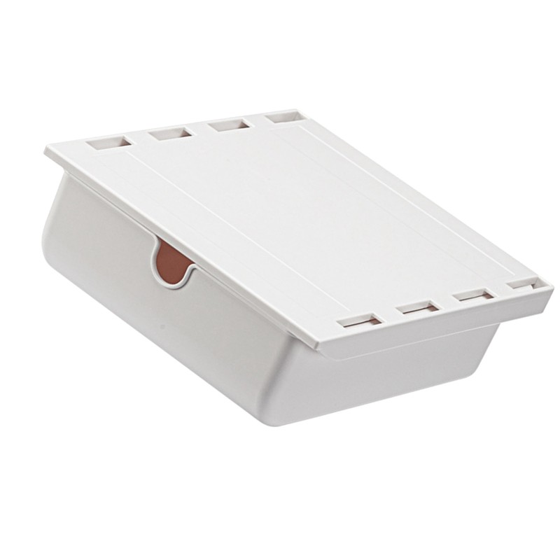 Under Desk Drawer Strong Adhesive 2kg Load Capacity Space Saving