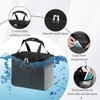 16L Foldable Black Thermal Bag Cool Box Portable Ice Bag