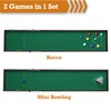 Sterling Games Tabletop Bowling and Bocce 2 in 1 Combo