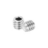 sourcing map 30Pcs Hex Socket Grub Screw, M2x2mm 304 Stainless