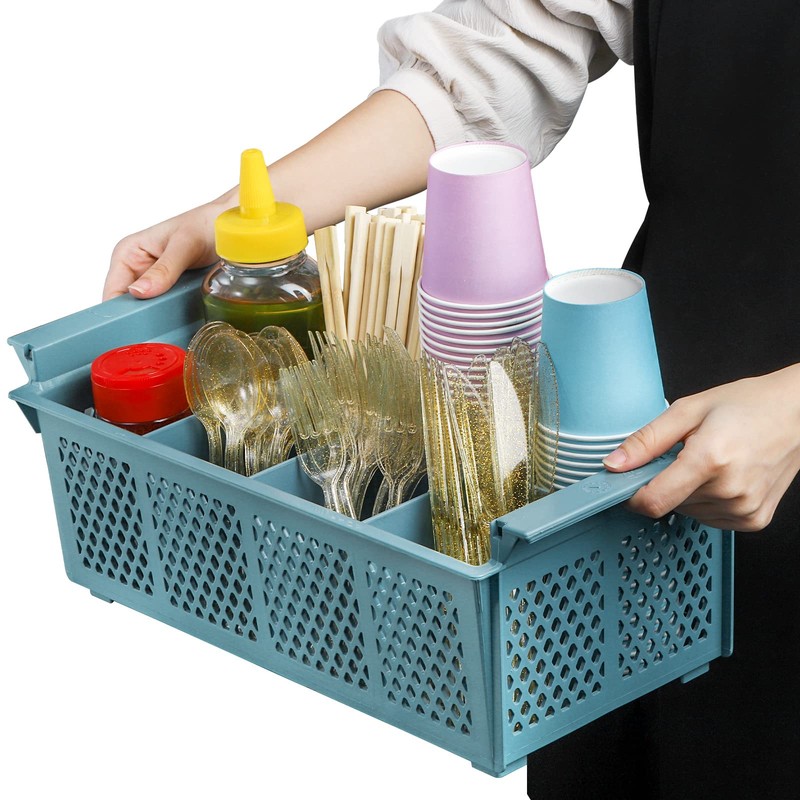 Nicunom Utensil Caddy Silverware Holder with 8 Slots, Kitchen Cutlery