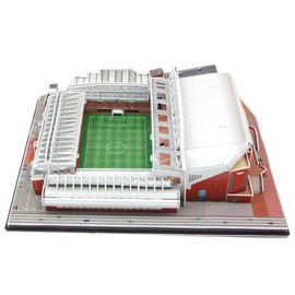 Habarri - Anfield Puzzle 3D - 3D Puzzle Stadium - 3D Football Stadium for Children and Adults - Football Stadium Model - Model Building - 130 Elements