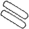 Opuladuo 2 x Saw Chains 20 cm 3/8 Inch 1.1