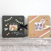 Laboclip Scrapbook Square Black SCSQ01-BK