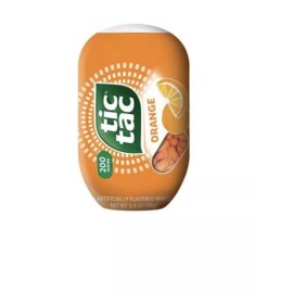 Tic Tac Mints, Orange Flavor, 3.4 oz Bottle 200 Count Free Shipping