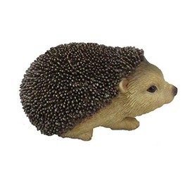 MAISONICA Small Brown Hedgehog Figurine Ornament Home or Garden 6x7cm
