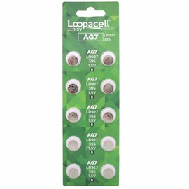 LOOPACELL 50 AG7 Alkaline Button Cell Batteries