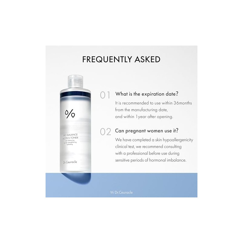 leegeehaam Dr.Ceuracle (leegeehaam) Pro Balance Biotics tóner, equilibrado de la