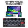 Keychron K3 Pro Wireless Custom Mechanical Keyboard, 75% Layout QMK/VIA