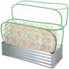 2 Pack Garden Netting Covers, 3.9X2FT Raised Bed Plant Netting,