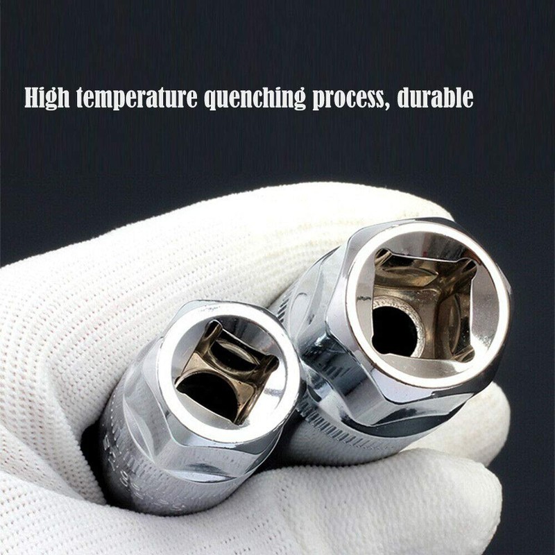 Deep Socket Vogueing Tool 2Pcs 65MM Long Spark Plug Socket