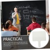 TEHAUX 2pcs Handheld Writing Boards Double-Sided Erasable Whiteboard Large Mini