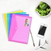 Plastic Wallets - 10 Pack A4 Plastic Folders Document Files