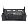 USB Front Panel Adapter 3.5in 5.25in USB1.1 USB2.0 Hot Swap