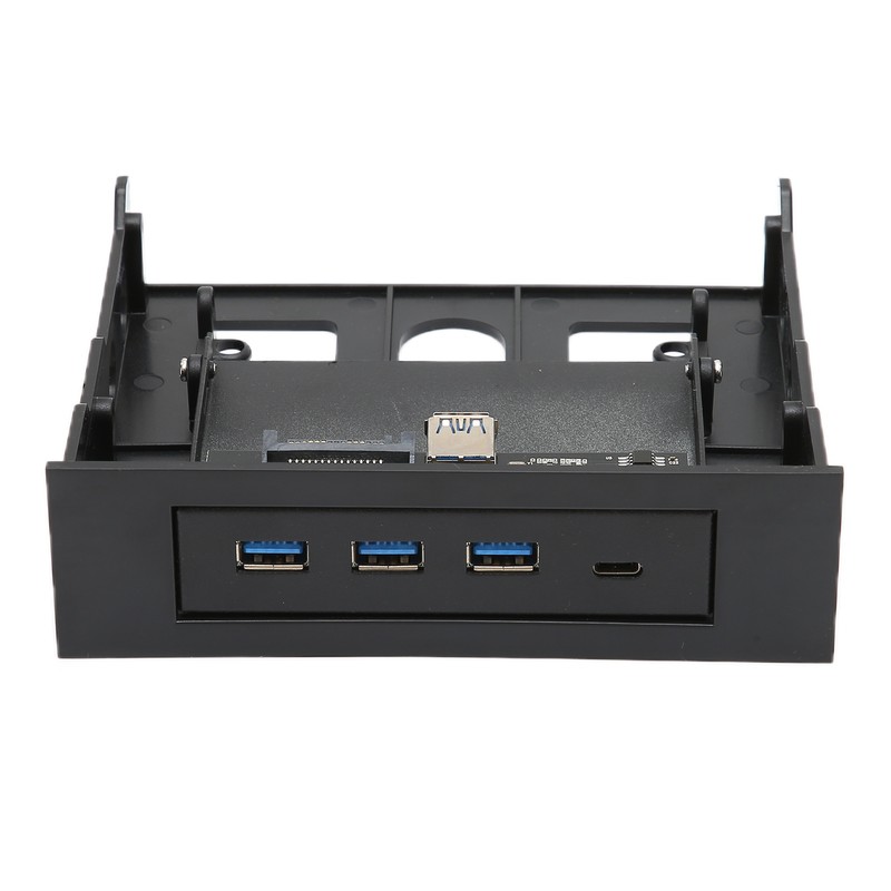 USB Front Panel Adapter 3.5in 5.25in USB1.1 USB2.0 Hot Swap