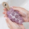 Lekgavd Grape Soap on a Rope, Grape Cluster Shaped Hand