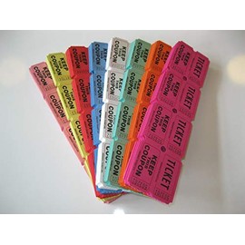 800 50/50 Raffle Tickets 100 of 8