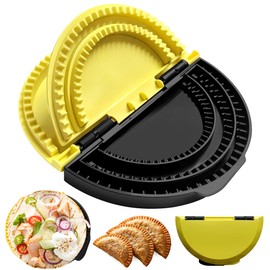 HomeLuvo 3-in-1 Tortilla Sealer Crimper - Wrap Folder for 10/8/6 Inch Sealed Taco Sandwich Calzone Burritos Quesadilla Press - Adjustable Flour Tortilla Maker Food Set Tool to Make Sealed Wraps