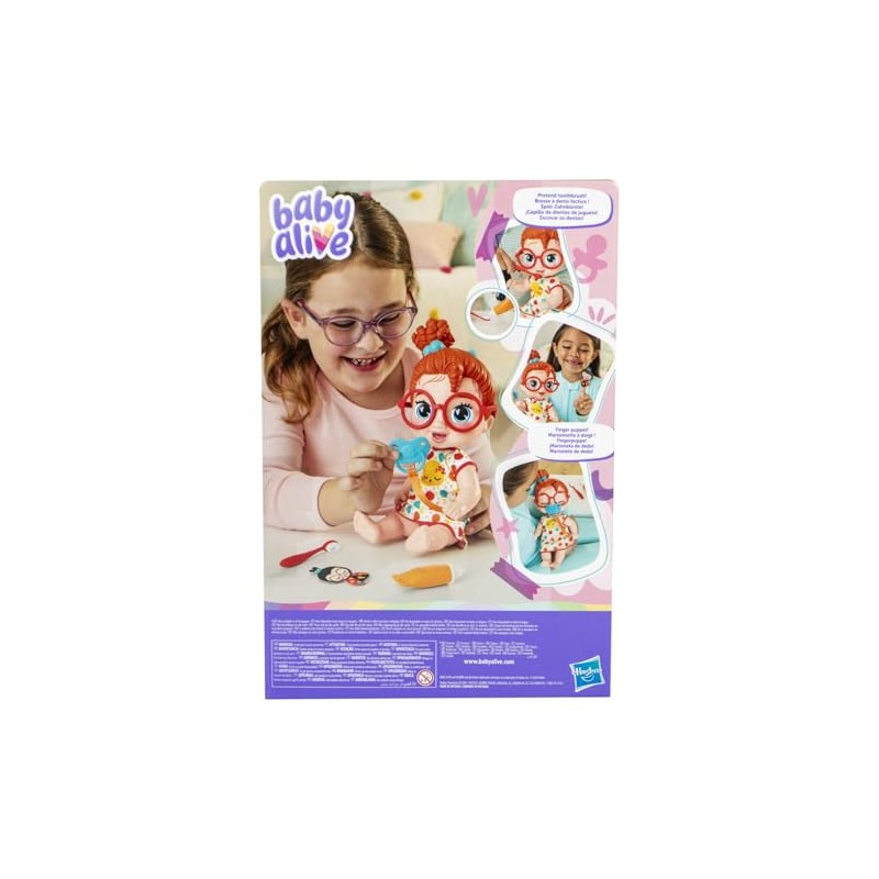 Baby Alive - Dottie Doodle Felices Sueños - Pelo Rojo