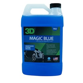 3D Magic Blue - Water Resistant Tire Shine - Repels Rain & Water on Wet Roads for Long Lasting Tire Shine & Protection 1 Gallon