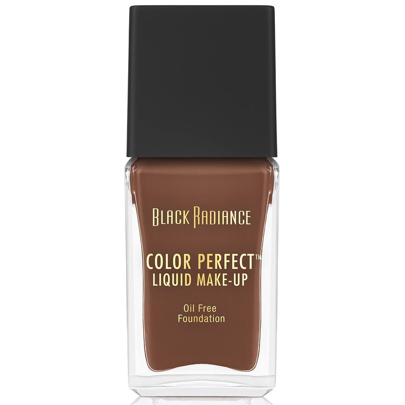 Black Radiance Color Perfect Liquid Full Coverage Foundation Makeup, Espresso,