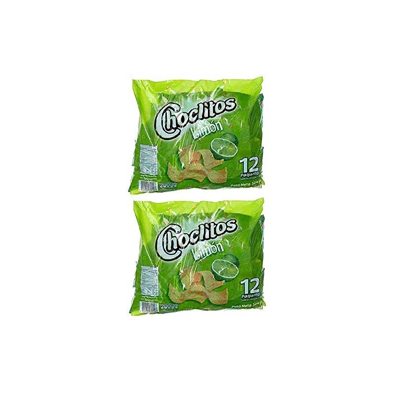 CHOCLITOS Sabor Limon 2 PACK 12 Unid. 27 grs. |