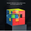 AI-YUN 3x3 Puppet Speed Cube, 3x3 Bandage Magic Cube, Brain