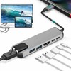 6 In 1 USB C Hub to 4K At 30HZ