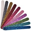 P2P Nails Glitter Colorful Nail File Strips - Manicure and