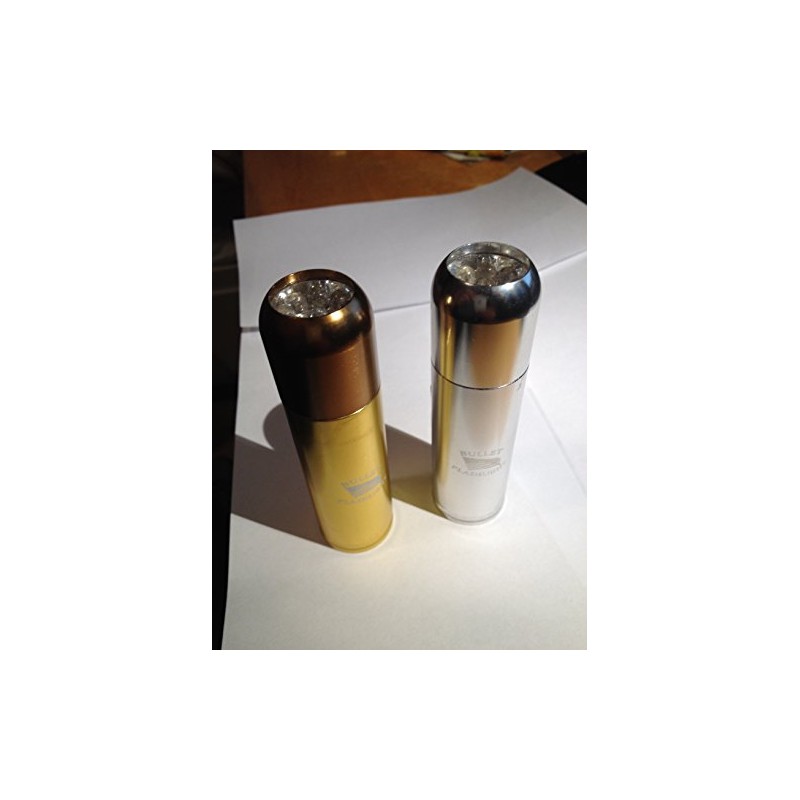 BULLET FLASHLIGHT. Tough Aluminu features 9 LED’s for bright illumination.