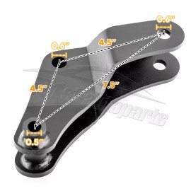 21ST Track Bar Drop Brackets For 2 -6" Leveling Kit Fit 03-09 Dodge Ram 2500 3500 4WD