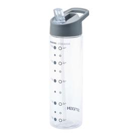 Smash Water Bottle with Water Timings 700ml Grey