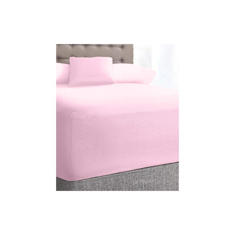 Velosso Super Soft Terry Towelling Stretch Fitted Sheet Mattress Protection