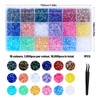 NVGFTG 18000 Pieces Rhinestones Set 3 mm Rhinestones 18 Colours