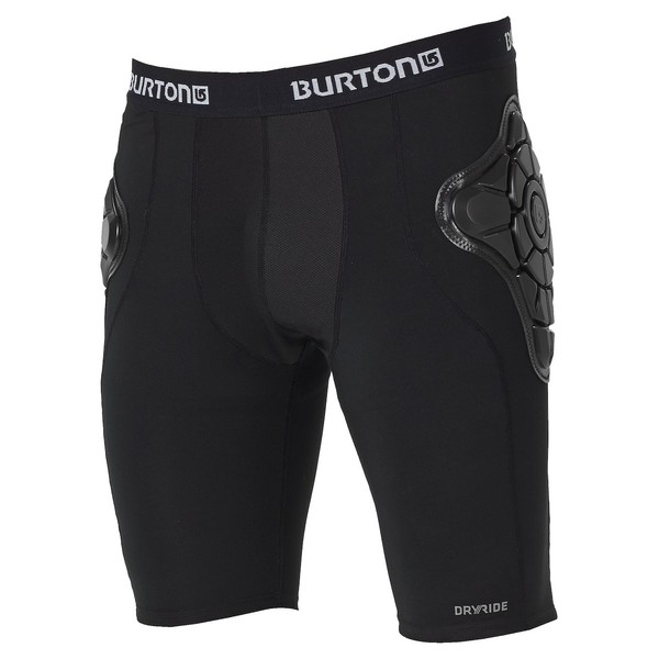 Burton MB Total Imp Men's Protective Shorts, True Black, L