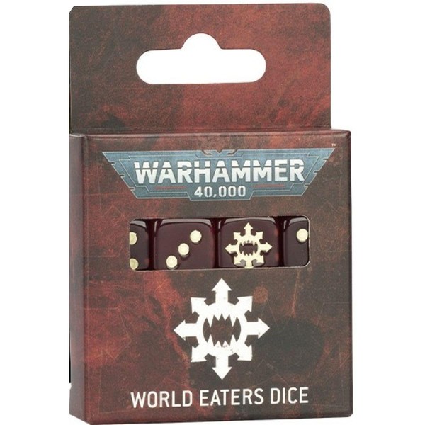 Warhammer 40k: World Eaters Dice