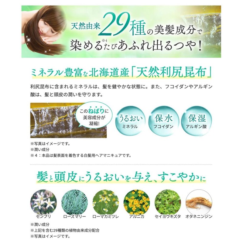 Rishiri Hair Color Treatment, Gloss Plus (Dark Brown) + Color