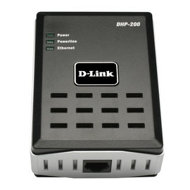 D-Link DHP-201 PowerLine Ethernet Starter Kit, 85 Mbit/s HD Ethernet Adapter (Network from a Socket)