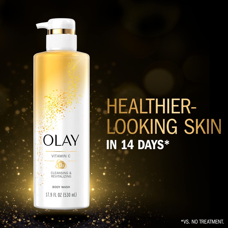 Olay Cleansing & Nourishing Body Wash with Vitamin B3 and