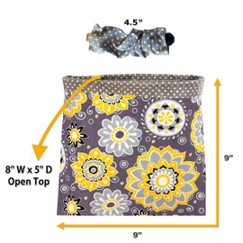 NeatCarBags Car Trash Bag Hanging Front Seat Back Seat Headrest Console - Car Trash Bin with Reusable Waterproof Liner and Disposable Bags - Replacement Pack of 5 Liners (Mini Clear Liner)