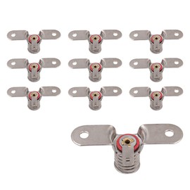 CENPEK 10PCS E10 Bulb Socket Base Screw-in Small Bulb Holder for School Home Electric Test Accessories Experimental Circuit Instrument