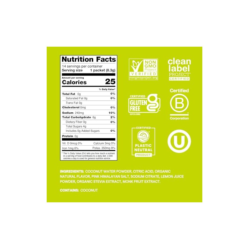 Cure Hydration- “| Mezcla para bebidas electrolíticas a base de