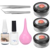 Eyelash Extension Practice Tool Kit Portable False Eyelashes Glue Remover