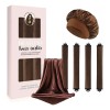 6pzs Curly Ondas En Cabello Rizos Sin Calor Tubo+gorro Satin